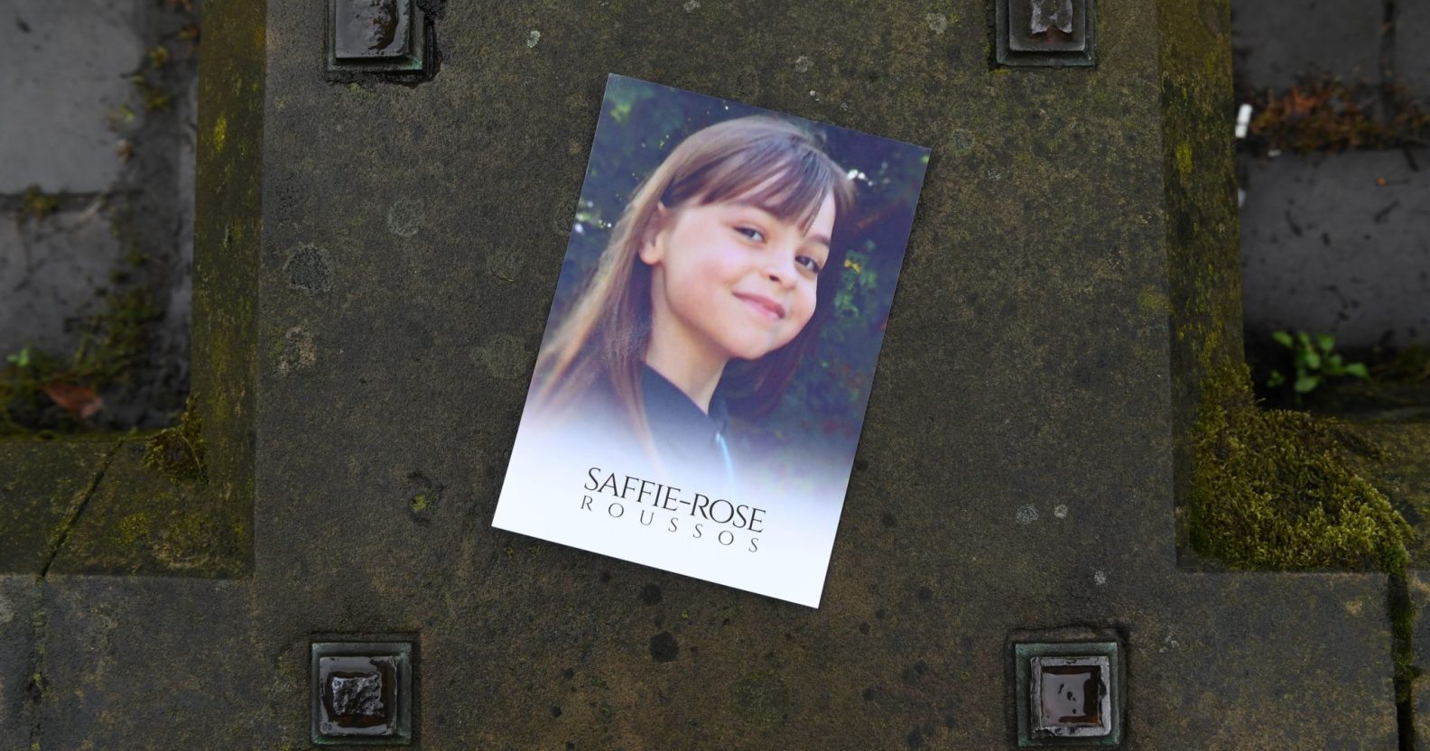 An order of service for the funeral of Manchester Arena bomb victim Saffie-Rose Roussos