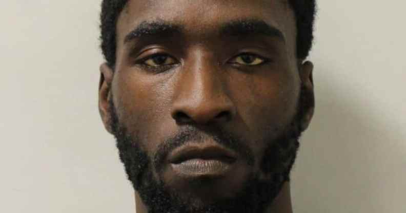 A mugshot of Joel Osei