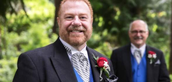 Jéaux Rinedahl on his wedding day