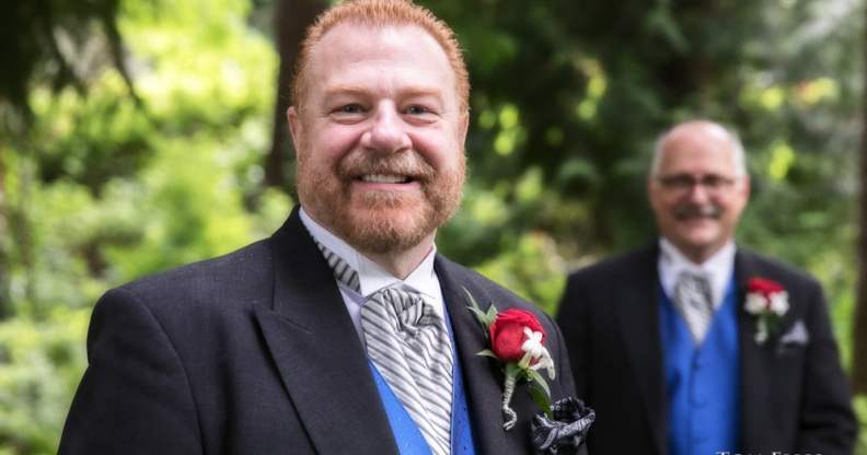 Jéaux Rinedahl on his wedding day