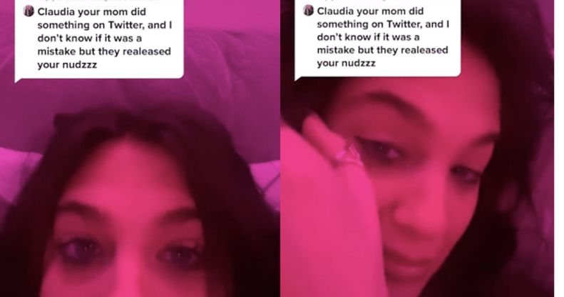Claudia Conway on TikTok