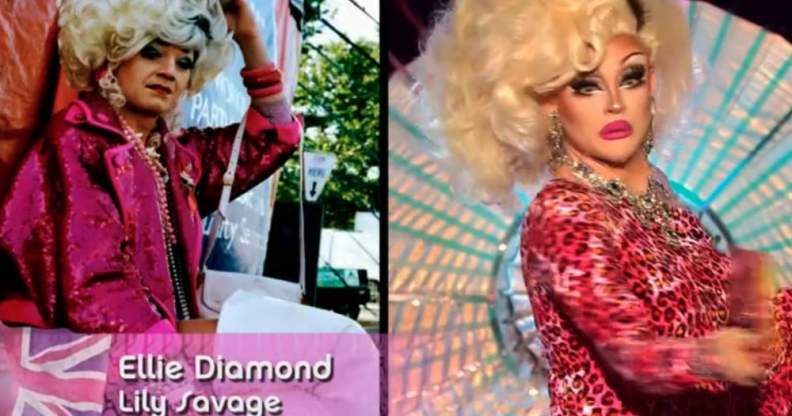 Lily Savage and Ellie Diamond