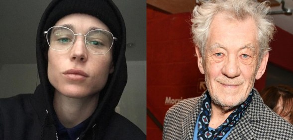 Ian McKellen shares why he's 'so happy' for Elliot Page coming out