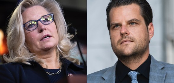 Liz Cheney spokesperson mocks Matt Gaetz for carrying a 'beauty bag'