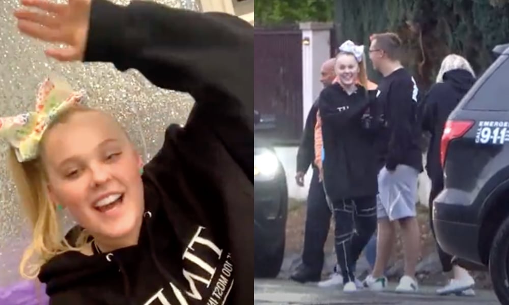 Jojo Siwa house swat YouTuber's home 'swatted' hours after she came out