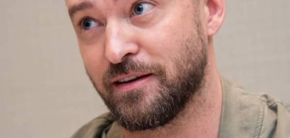 Justin Timberlake at a press conference
