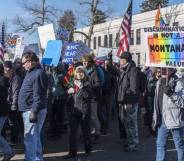 Montana discrimination women's march