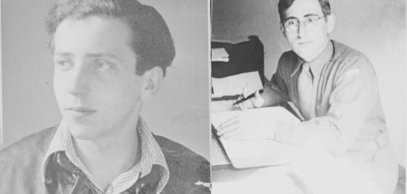 gay Jewish couple Manfred Lewin (left) and Gad Beck (right)