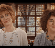 Barb and Star Go to Vista Del Mar stars Kristen Wiig and Annie Mumolo. (YouTube)