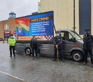 Merseyside Police have issued an apology for an LGBT+ hate crime campaign