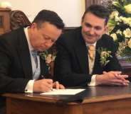 Alain du Chemin married Paul Gazzard