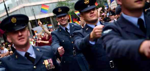 military personnel LGBT pride