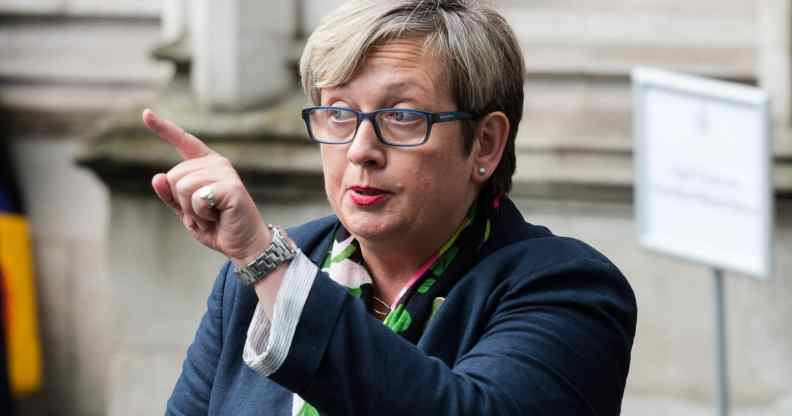 Scottish nationalist MP Joanna Cherry sent a letter to River City actor David Paisley.