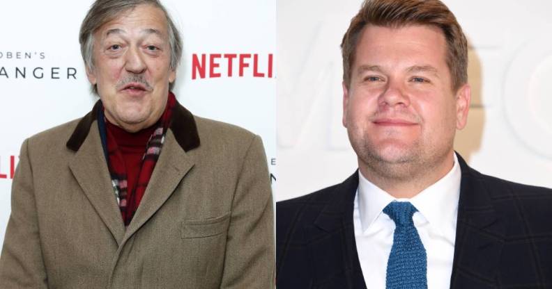 Stephen Fry James Corden