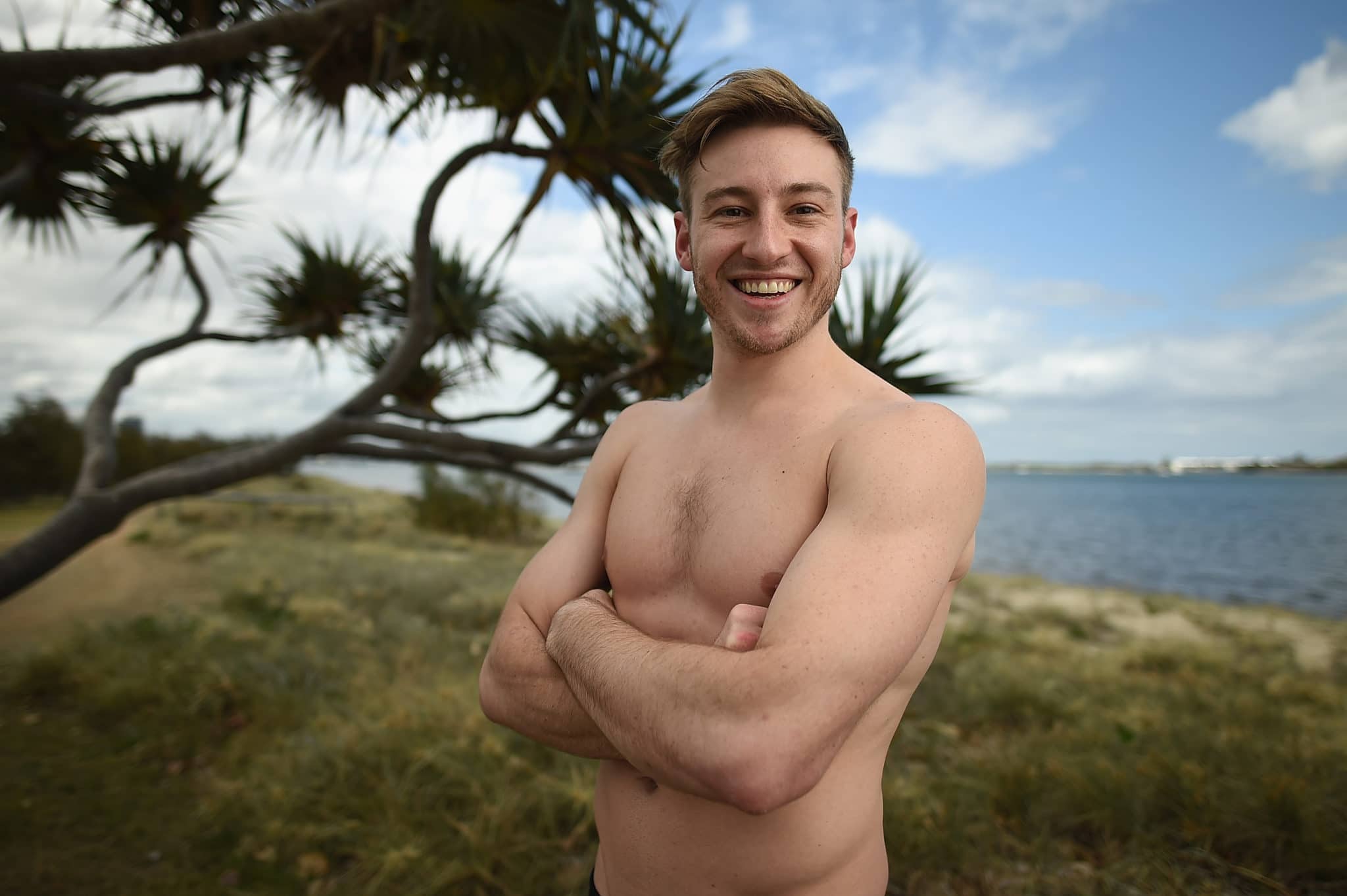 Olympic gold medalist Matthew Mitcham marries partner Luke Rutherford