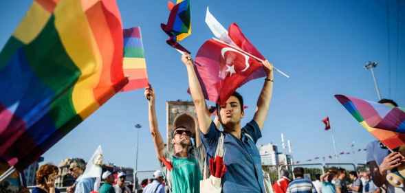 Turkey LGBT protest pride