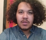 Abderrahim El Habachi, a 28-year-old gay writer and asylum seeker from Morocco