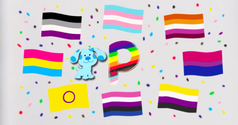 Blue's Clues & You LGBT-inclusive alphabet song, P is for Pride