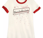 The retro style WandaVision t-shirt. (Disney)