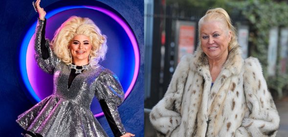 Drag Race UK star Baga Chipz is catfishing as Kim Woodburn on The Celebrity Circle