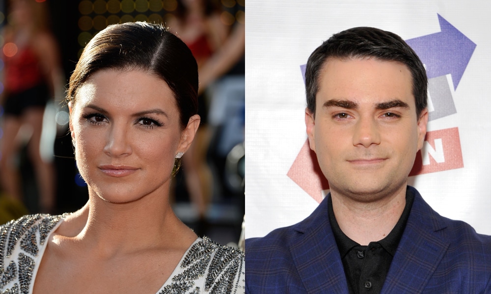 Fired Mandalorian star Gina Carano teams up Ben Shapiro for film project