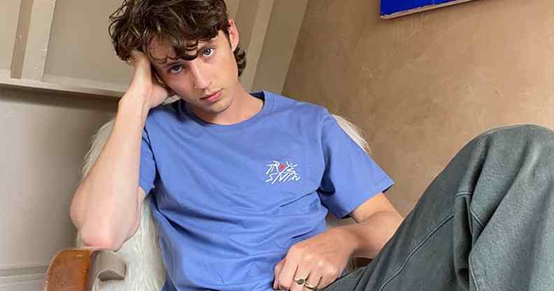 The collection features six t-shirts. (Troye Sivan/Uniqlo)