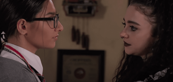 Nina and Asha in Coronation Street