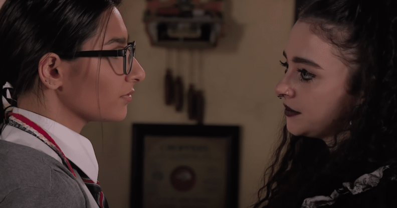Nina and Asha in Coronation Street