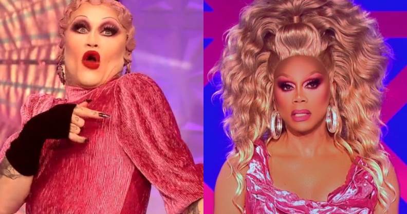 Joe Black and RuPaul