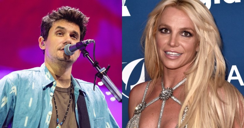 John Mayer and Britney Spears