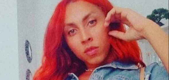 Lorena Muniz poses in a denim jacket