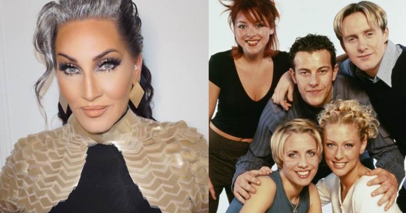 Michelle Visage and Steps