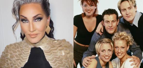 Michelle Visage and Steps