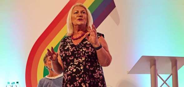 73-year-old Carolyn Mercer, who went through conversion therapy in the 1960s