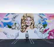 Dolly Parton mural