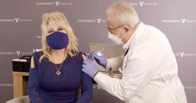 Dolly Parton coronavirus vaccine