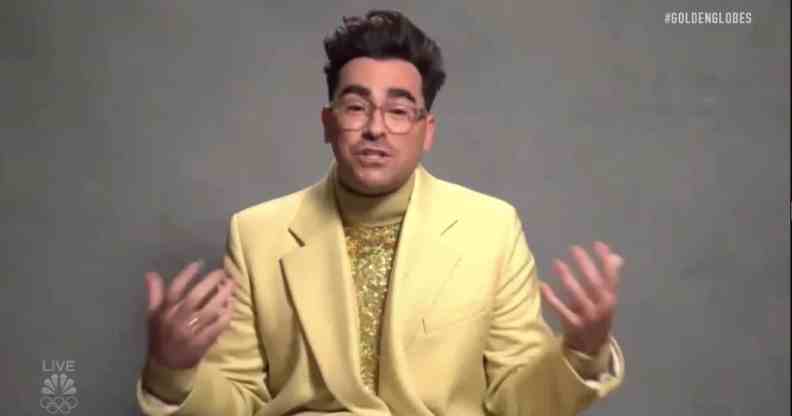 Dan Levy Schitt's Creek Golden Globes