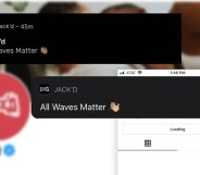 Jack'd "All Waves Matter" notification