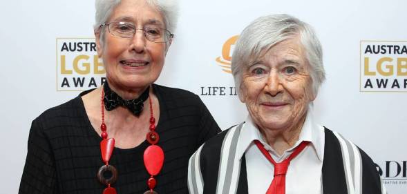 Francesca Curtis and Phyllis Papps