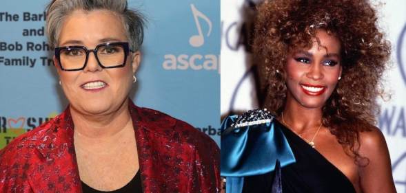 Rosie O'Donnell and Whitney Houston