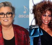 Rosie O'Donnell and Whitney Houston