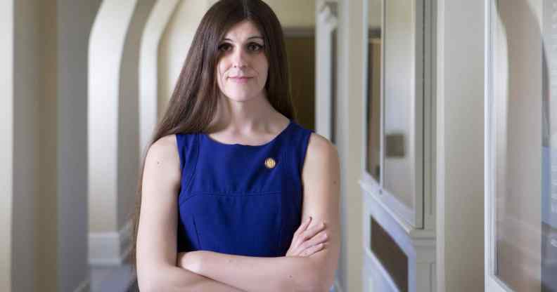 Virginia delgate Danica Roem, who introduced the bill to ban gay and trans panic defences in the state