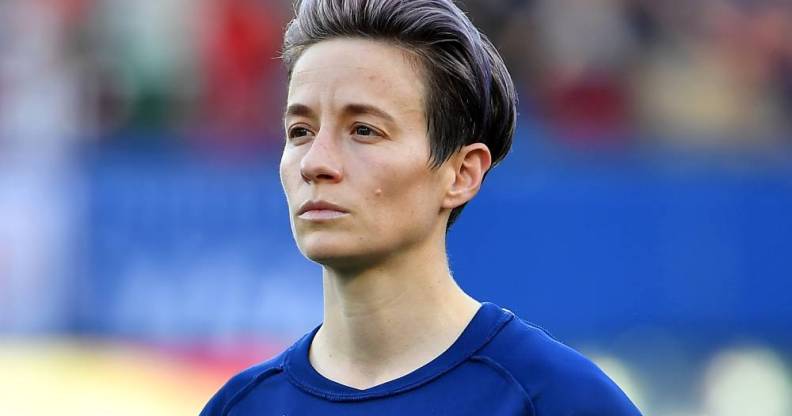 Megan Rapinoe American soccer football