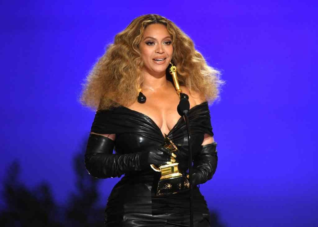Beyoncé at the 63rd Grammys
