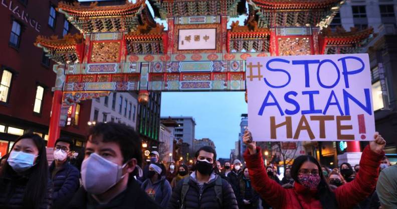 Stop Asian Hate Atlanta shooting vigil Washington DC