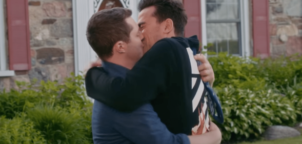 Dan Levy has been lauded for his writing of David and Patrick's relationship in Schitt's Creek.