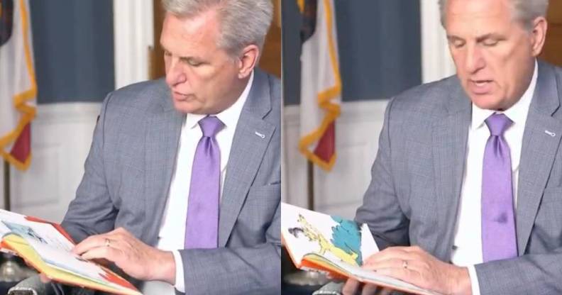 Kevin McCarthy Green Eggs and Ham Dr Seuss