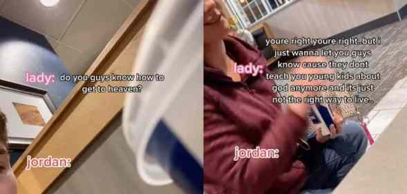 TikTok Kalessh Christian woman heaven