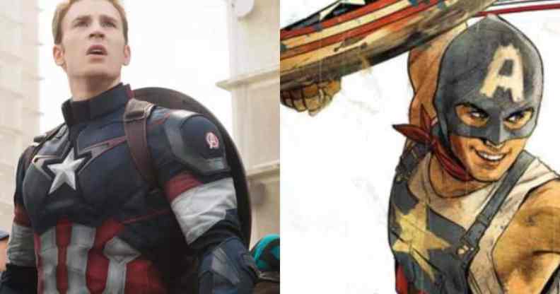 Steve Rogers Captain America Aaron Fischer