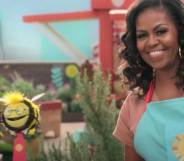 Michelle Obama Busy the Bee Waffles + Mochi Netflix